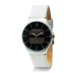 Armbanduhr SOLAR, wei� - Werbeartikel