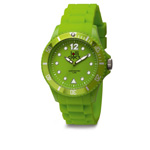 Armbanduhr LOLLICLOCK, hellgr�n - Werbeartikel
