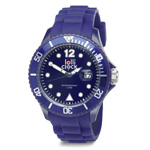Armbanduhr LOLLICLOCK DATE, blau - Werbeartikel