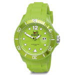 Armbanduhr LOLLICLOCK DATE, hellgrün - Werbeartikel