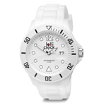 Armbanduhr LOLLICLOCK DATE, wei� - Werbeartikel