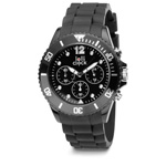 Armbanduhr LOLLICLOCK CHRONO, schwarz - Werbeartikel