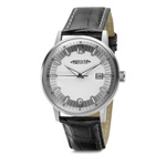 Armbanduhr CLASSIC, silber - Werbeartikel