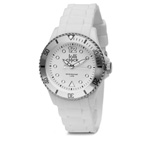 Armbanduhr LOLLICLOCK, wei�-silber - Werbeartikel