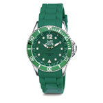 Armbanduhr LOLLICLOCK CHROME, gr�n - Werbeartikel