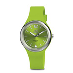 Armbanduhr LOLLICLOCK EVOLUTION, hellgr�n - Werbeartikel