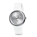 Armbanduhr LOLLICLOCK EVOLUTION, wei� - Werbeartikel