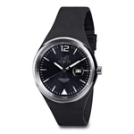 Armbanduhr LOLLICLOCK EVOLUTION DATE, schwarz - Werbeartikel