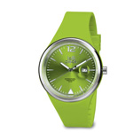 Armbanduhr LOLLICLOCK EVOLUTION DATE, hellgr�n - Werbeartikel