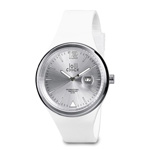 Armbanduhr LOLLICLOCK EVOLUTION DATE, weiß - Werbeartikel