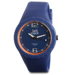 Armbanduhr LOLLICLOCK FRESH, blau-orange - Werbeartikel