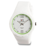 Armbanduhr LOLLICLOCK FRESH, weiß-hellgrün - Werbeartikel