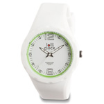 Armbanduhr LOLLICLOCK FRESH, wei�-hellgr�n - Werbeartikel