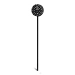 Uhr LOLLICLOCK CLASSIC, schwarz - Werbeartikel