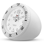 Uhr LOLLICLOCK ROCK, weiß - Werbeartikel
