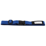 Koffergurt LUGGAGE STRAP 1, blau - Werbeartikel