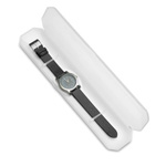 Verpackung f�r Armbanduhren, wei� - Werbeartikel