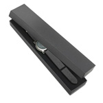 Verpackung f�r Armbanduhren, schwarz - Werbeartikel