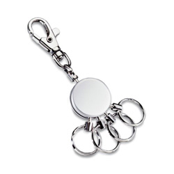Schl�sselanh�nger FUNCTION, silber - Werbeartikel