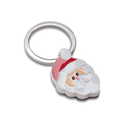 Schl�sselanh�nger SANTA CLAUS, bunt - Werbeartikel