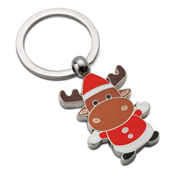 Schl�sselanh�nger MOOSE II, bunt - Werbeartikel