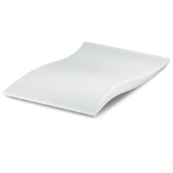 Eiskratzer WINNIPEG CLEAR, wei� - Werbeartikel