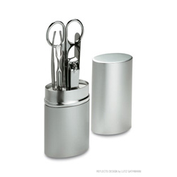 Manik�rset CORFU, silber - Werbeartikel