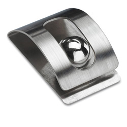 Notizzettelhalter MEMO CLIP, silber - Werbeartikel
