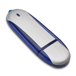 USB-Speicherstick USB FLASH DRIVE 06, blau - Werbeartikel
