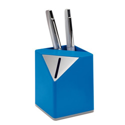 Spardose BARBATE, blau - Werbeartikel