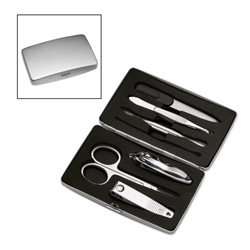 Manik�rset PIETRASANTA, silber - Werbeartikel