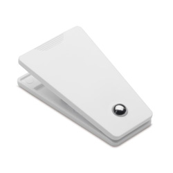 Magnetclip REFLECTS CLIC CLAC II, wei� - Werbeartikel
