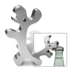 Flaschen�ffner THORNABY, silber - Werbeartikel
