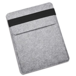 Tabletcomputertasche GADSDEN, hellgrau - Werbeartikel