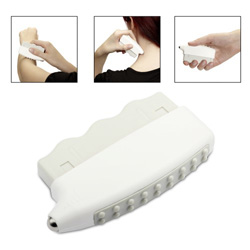 Mini Massager PIRAJU, wei� - Werbeartikel