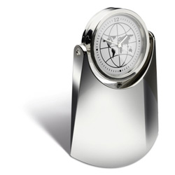 Uhr CREMONA SHINY, silbergl�nzend - Werbeartikel