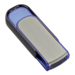 USB-Speicherstick, blau - Werbeartikel