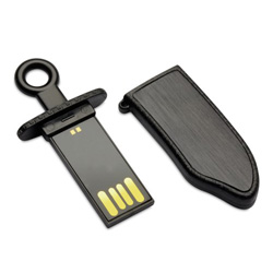 USB-Speicherstick, schwarz - Werbeartikel