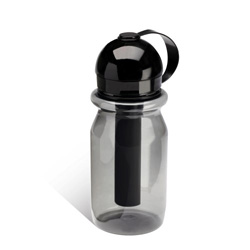 Flasche OTTAWA, schwarz - Werbeartikel