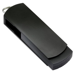 USB-Speicherstick ARAUCA, schwarz - Werbeartikel