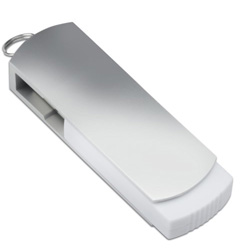 USB-Speicherstick ARAUCA, silber - Werbeartikel