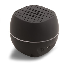 Lautsprecher mit Bluetooth� Technologie, schwarz - Werbeartikel