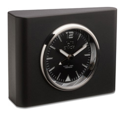 Alarmuhr LOLLICLOCK ALARM, schwarz - Werbeartikel