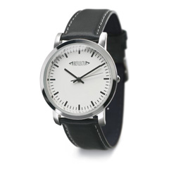 Armbanduhr TREND, silber - Werbeartikel