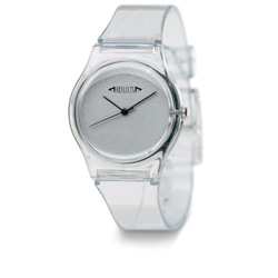 Armbanduhr TREND, transparent - Werbeartikel