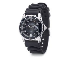 Armbanduhr SPORT, silber - Werbeartikel