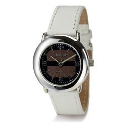 Armbanduhr SOLAR, wei� - Werbeartikel