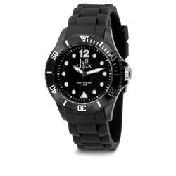 Armbanduhr LOLLICLOCK, schwarz - Werbeartikel
