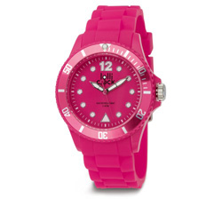 Armbanduhr LOLLICLOCK, pink - Werbeartikel