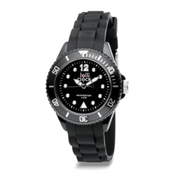 Armbanduhr LOLLICLOCK, schwarz - Werbeartikel